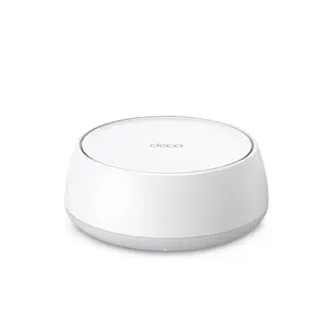 TP-Link Deco BE25 (1-Pack) Dual-Band BE5000 WiFi 7 Mesh Wi-Fi Router | 4-Stream, 240 Mhz Channels | Covers up to 2,600 Sq.Ft | 2X 2.5G Ports Wired Backhaul | VPN, MLO, HomeShield, Free Expert Help