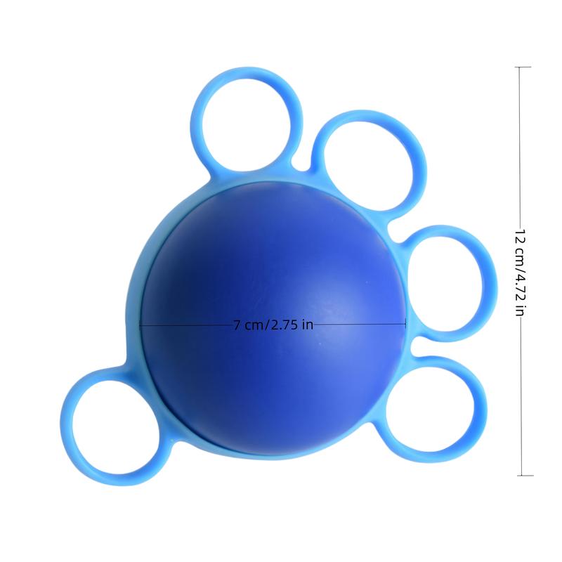 Grip Strength Trainer Ball - Hand & Finger Exercise Equipment for Muscle Recovery, Arthritis Therapy, and Physical Rehabilitation - Anti-Burst Silicone