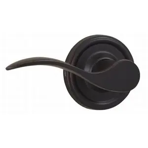 212 MAIN Left Hand Lever Half Dummy Lock - Bordeaux, Oil Rubbed Bronze, Brass Finish, Panic Proof Motorcycle Locks & Security Accessory