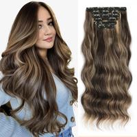 F6/18# Brown mix Blonde（22inch）