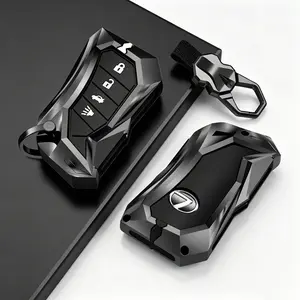 Fit for Lexus Key Fob Cover Compatible with 2023-2025 2026 RX NX TX ES GX RZ UX LX LS LC 2018-2026, 4 Button