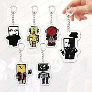 Artful Hawk tuah Badware Killdroid Pursuer Keychain