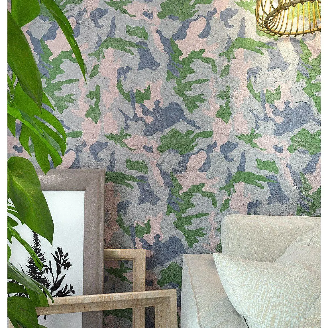 Camouflage Stencil - Multilayer Camouflage Stencil - Camo Stencil - Allover Camouflage Stencil
