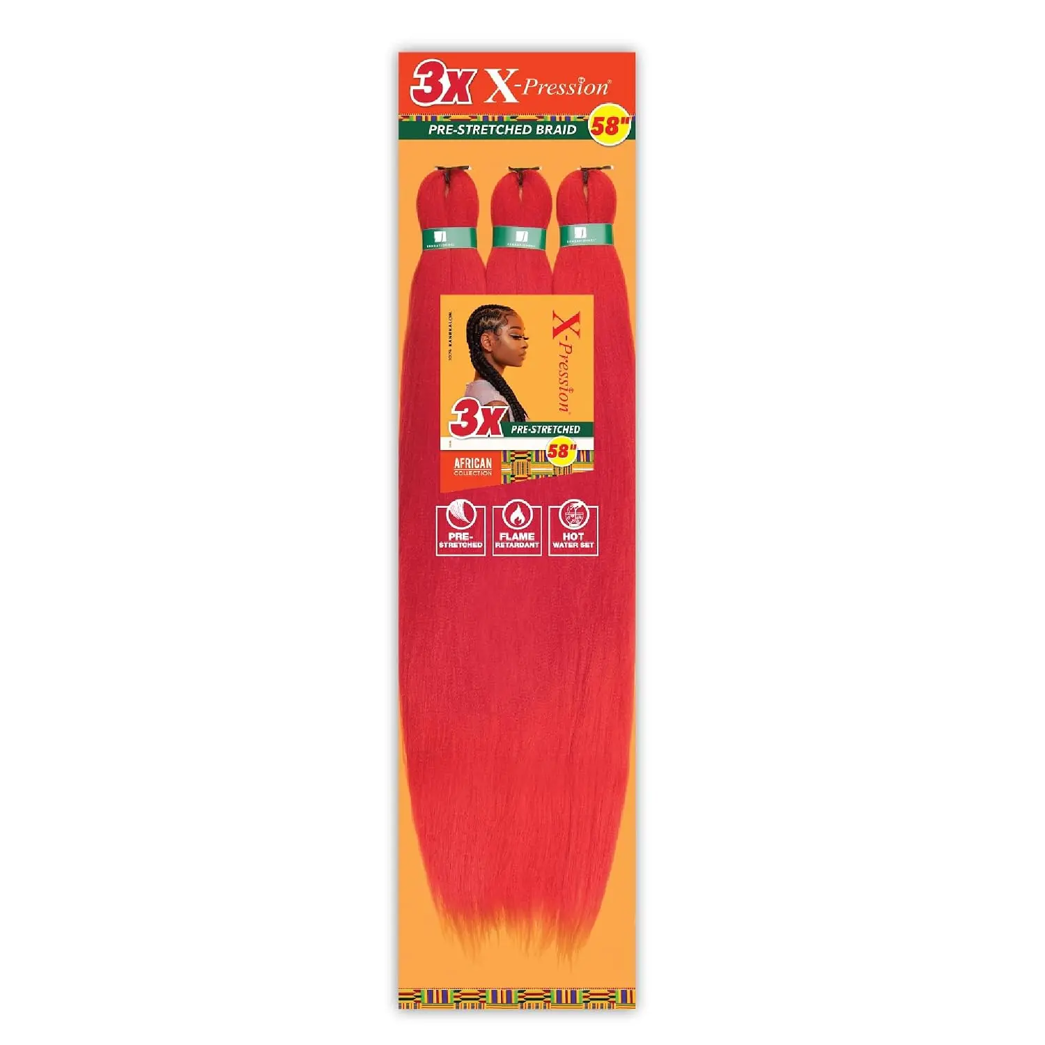 3X X-PRESSION RED 58