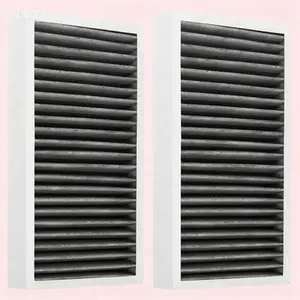2-Pack Air Purifier Replacement Filter, Allergen Reduction and Odor Elimination, Compatible with Filtrete C01 T02 Room Air Purifiers, FAP-C01-F1 FAP-T02-F1, HEPA Filter Media