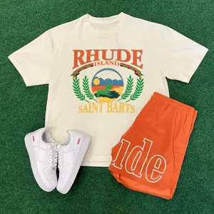 Roll neck T-shirt and shorts for men and women