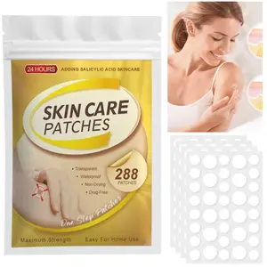 288pcs Invisible Salicylic Acid Acne Patches, Gentle Non-Irritating, Ideal for Facial Blemishes and Pimples, Suitable for Men and Women