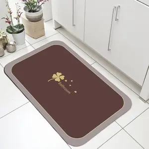 Luxury Memory Foam Bath Mat - Super Absorbent & Quick-Dry with Non-Slip Rubber Back, Stain-Resistant for Bathroom/Shower Non Slip Mats