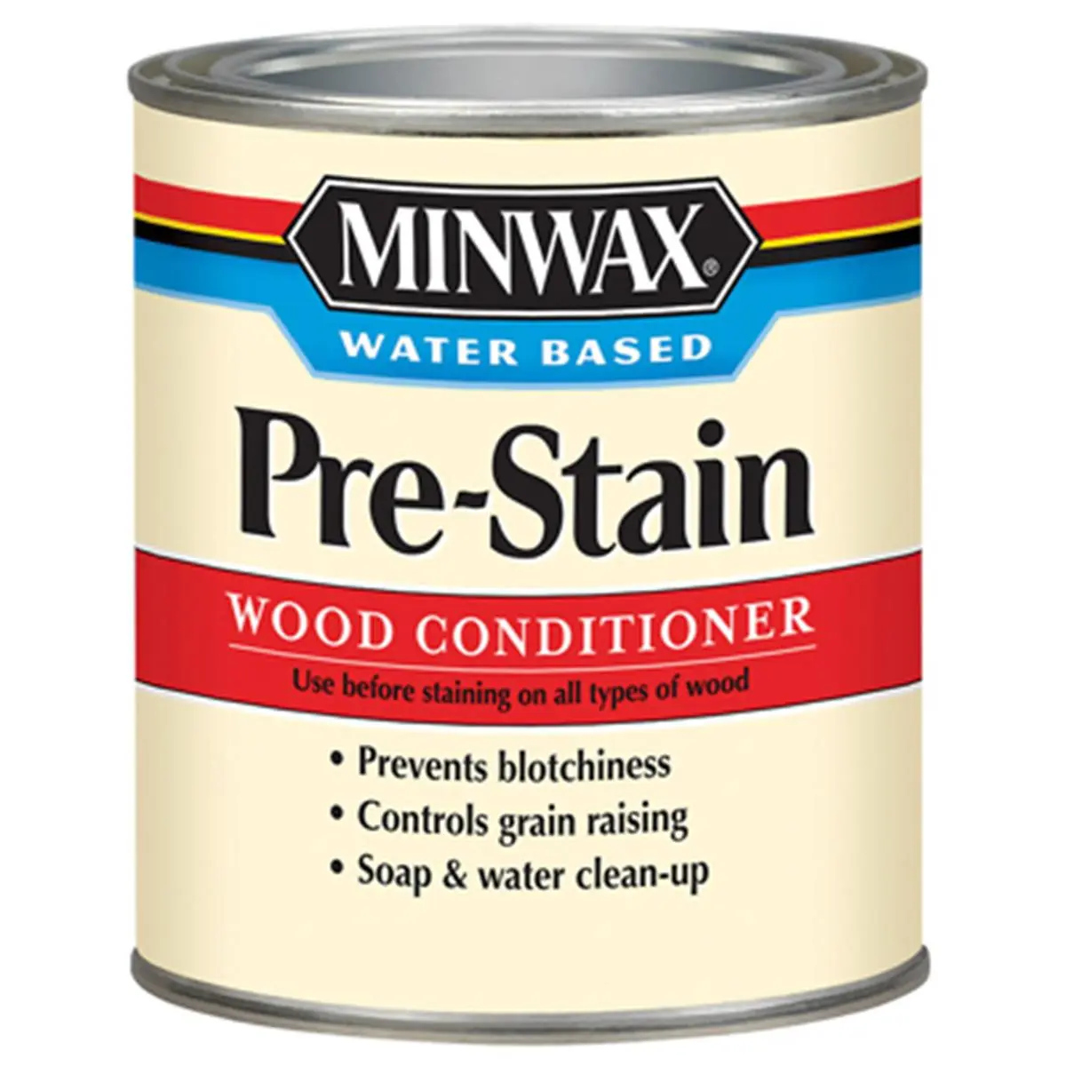 212 MAIN Water-Based Pre-Stain Wood Conditioner - 1 Qt, Pre-Treats and Seals Wood, Even Penetration, Fast Drying, Low Odor, Soap and Water Clean-Up, Automotive & Motorcycle Paint Care Treatment