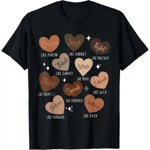 Celebrating Black History Unisex-Adults, African American Black History T-Shirt