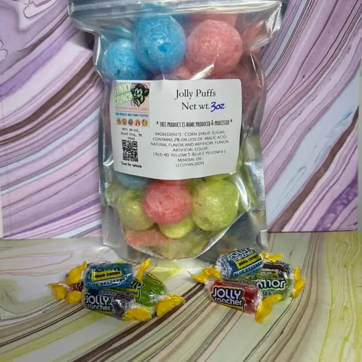 Freeze dried Jolly puffs
