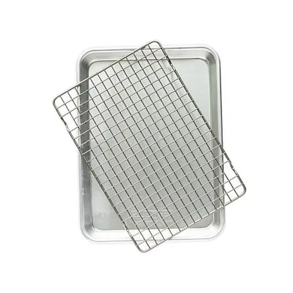 Nordic Ware Naturals Quarter Sheet with OvenSafe Grid Nordic Ware Naturals Quarter Sheet with OvenSafe Grid