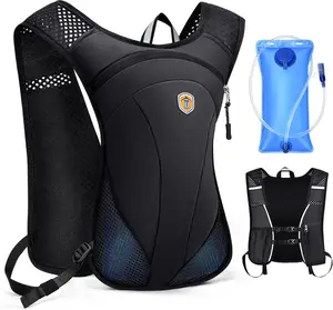 Hydration Backpack with 2L Water Bladder – Lightweight Running Vest for Outdoor Activities