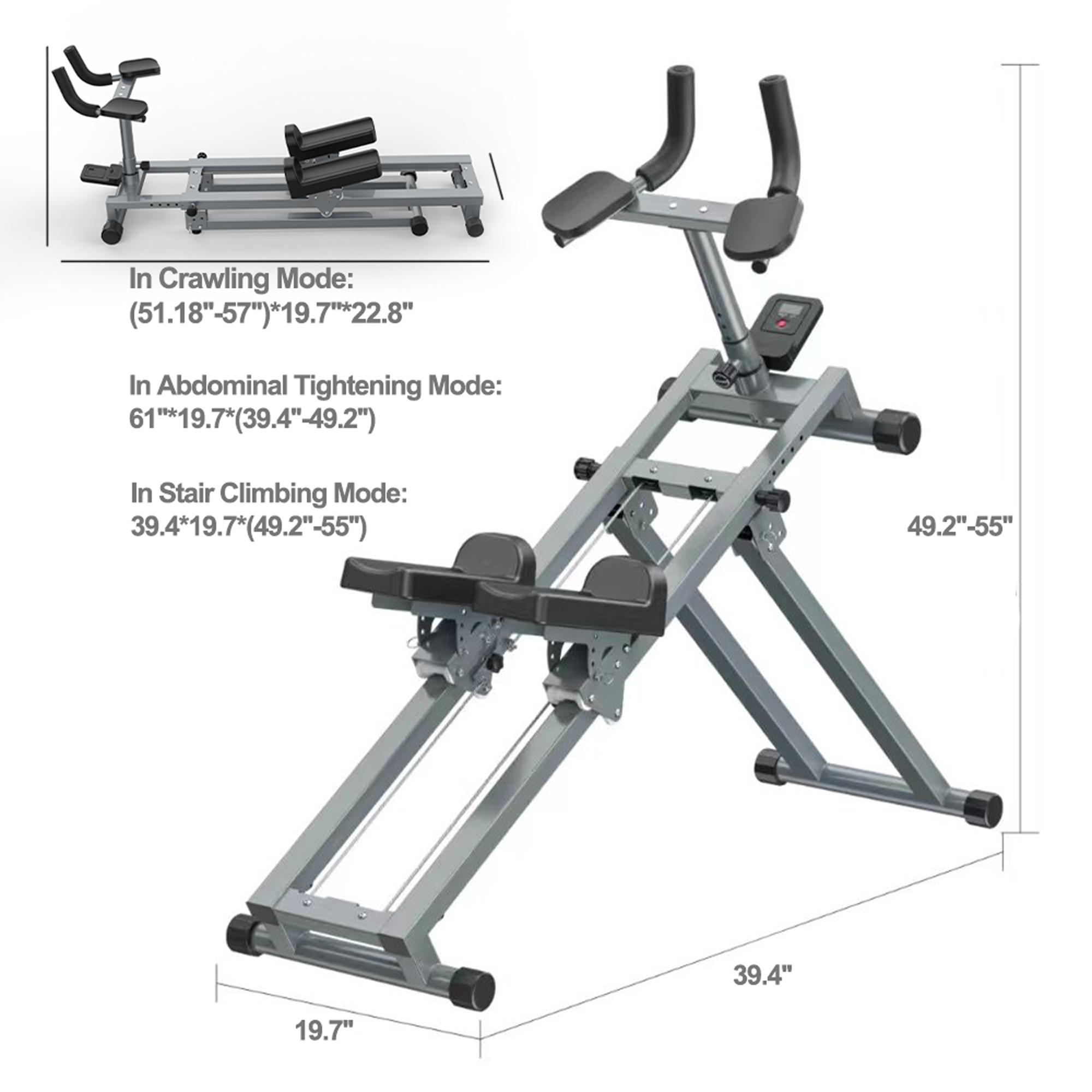 3-in-1 Spinal Twister, Stepper and Waist Shaper: Adjustable Back Stretcher