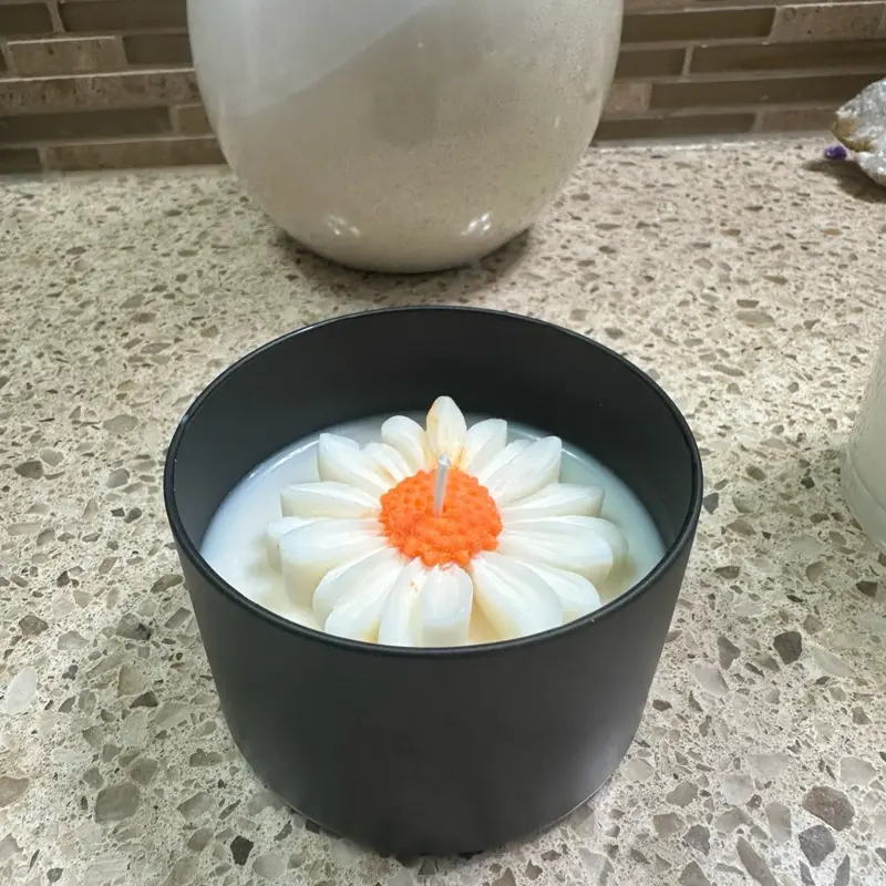 Sunflower Candles - Decorative Flower Design for Home Decor and Decorative Candles