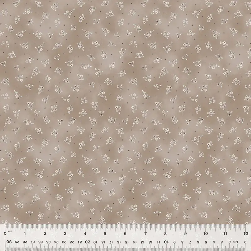 Fabric Windham Greige Dainty Dab Dwell by the Quarter Yard 54743-2