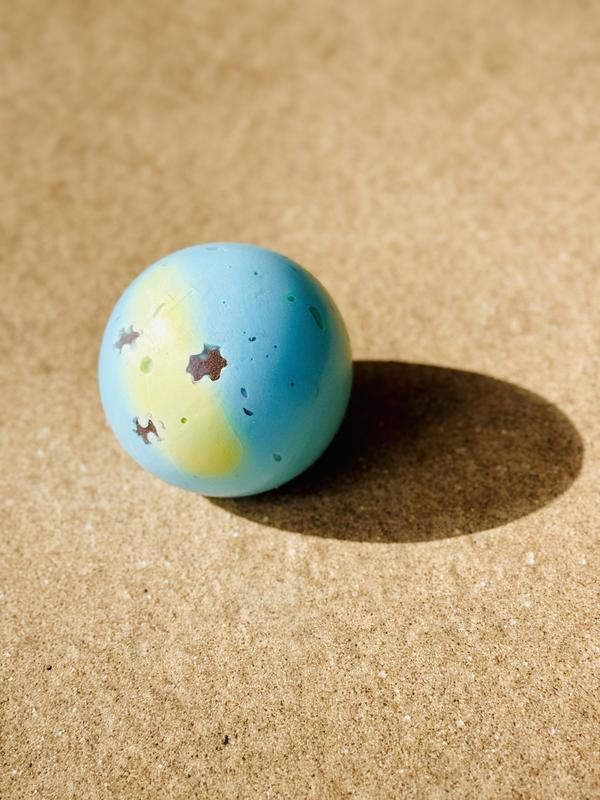 Moonlight Cookie Crumble Squishy Stress Ball — Blue Cream Sensory Squeeze Fidget Toy Gift