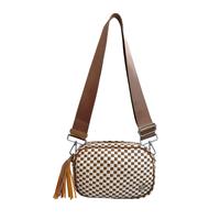 #2 Caramel checkered