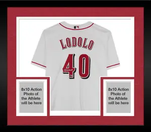 Framed Nick Lodolo Cincinnati Reds Autographed Nike White Replica Jersey - Fanatics Authentic Certified