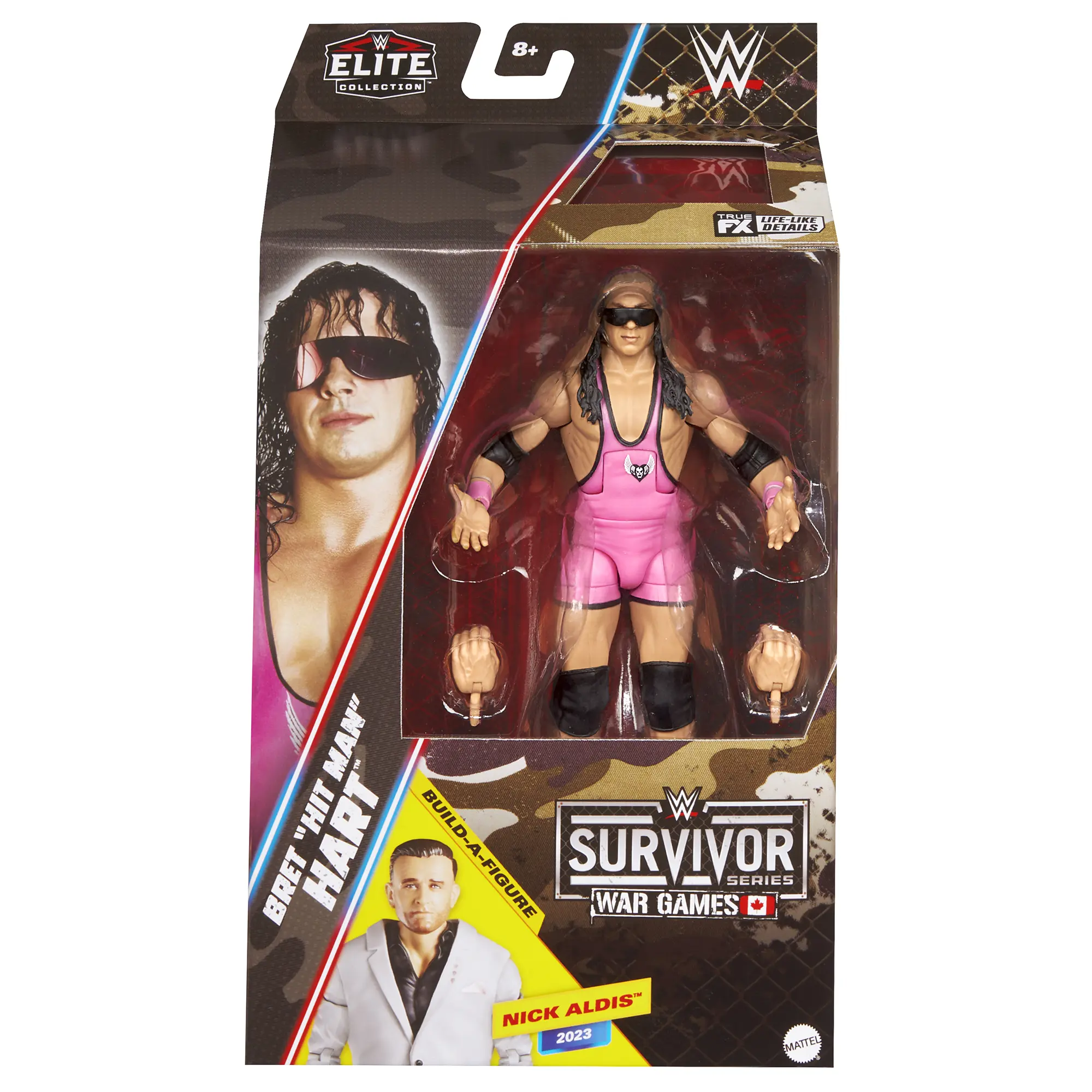 Bret Hart - WWE Elite Survivor Series 2025 Mattel WWE Toy Wrestling Action Figure