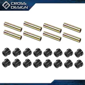 CROSSDESIGN Club Car Front And Rear Leaf Spring Bushing Kit Set Fit For Golf Cart DS 81+