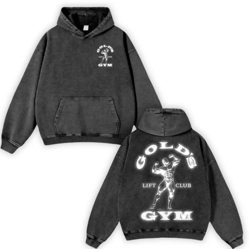 golds gym hoodie grey - TikTok Shop
