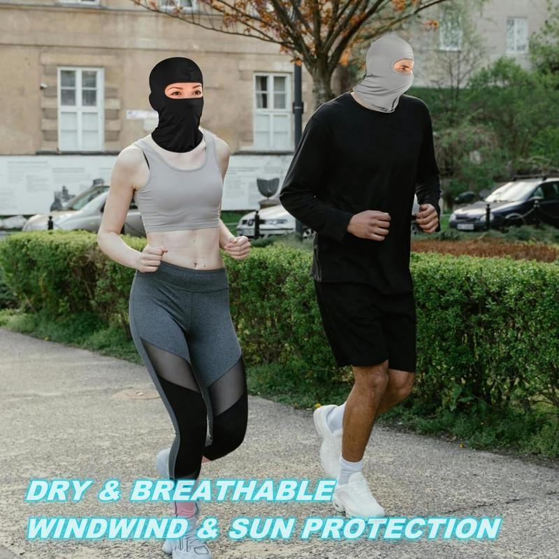 Balaclava Ski Face Mask: Cooling Neck Gaiter Full Face Cover Hood Shiesty Mask for Men Women 6 Pack