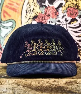 Grateful Dead Dancing Skeleton Corduroy Snpaback