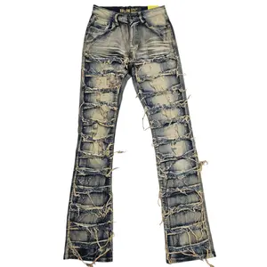 SPARK STRETCH FLARE JEANS DARK INDIGO S3016