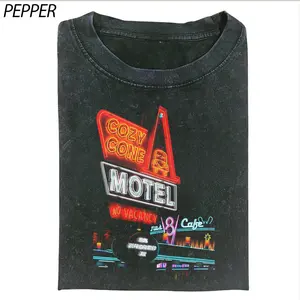 Vintage Mcqueen & Cars Cozy Cone Motel Graphic Tee | Car Shirt with Grills Shirt | Vintage Streetwear | Car Lover Gift | Aesthetic T-shirt, Vintage Washed Retro Car Shirt | Aesthetic T-shirt | Classic Car Lover Tee | Streetwear Gift | Y2K T-shirt