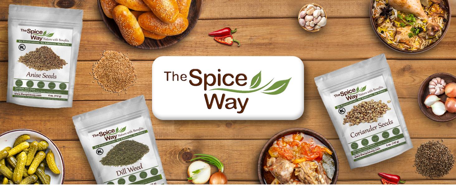 The Spice Way Cumin Seeds - Whole No Preservatives, No Additives, No MSG, Non GMO, No fillers.