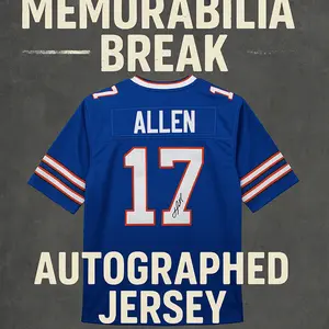 Custom Autographed Jersey Memorabilia Break
