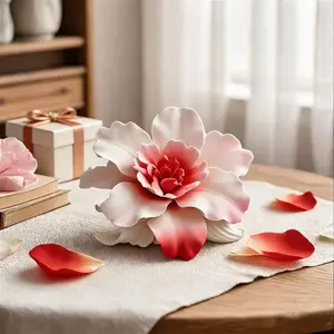 Lily Flower Candle Mold - Reusable Silicone Candle Making Mold Featuring an Intricate Lily Design, Suitable for DIY Crafts, Wax/epoxy Clay Molding, and Creating Candles, Figurines, and Desktop Displays