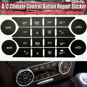 Mercedes-Benz W204 Interior Accessories, Durable PVC Material, Fits Models 2008-2014, Stylish & Functional Car Decoration