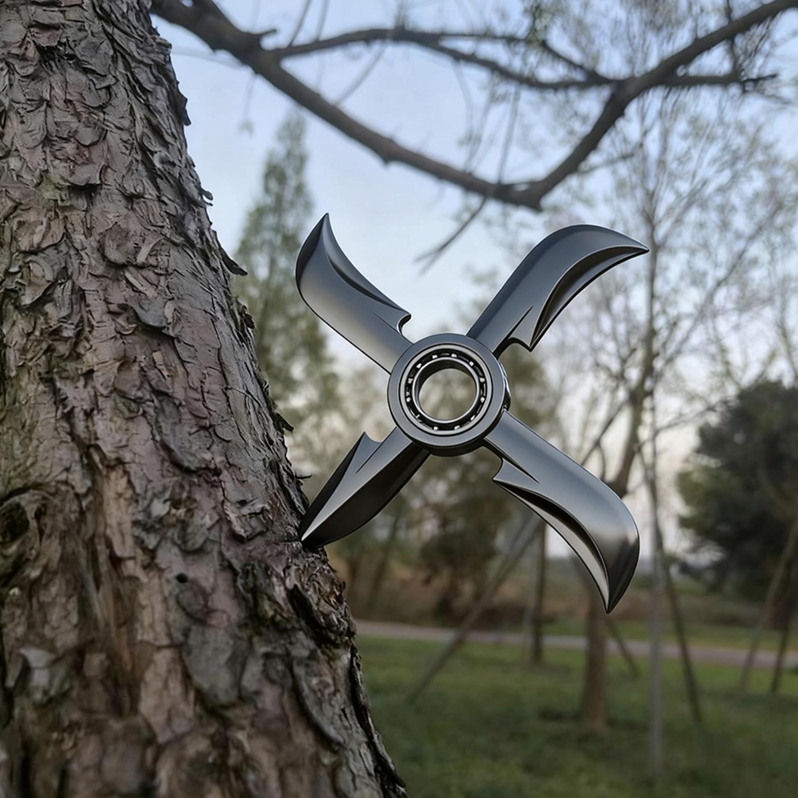 Rotating Fidget Spinner Desk Toy for Stress Relief Smooth Finger Spinner for Anxiety Focus with Naruto Design