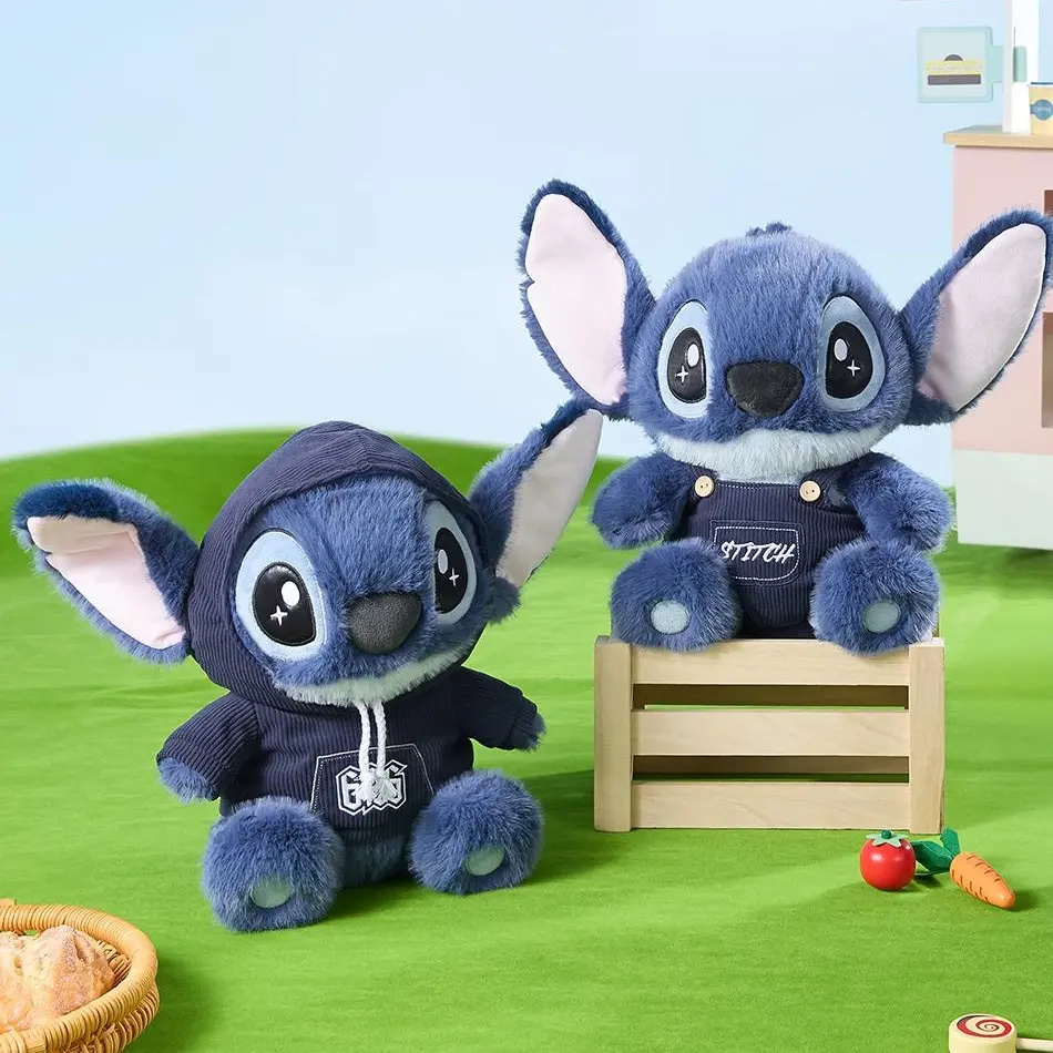 Disney Stitch #12 Sitting Plush, Ultra-Soft Huggable Collectible Stuffed Toy for Unisex Fans, Unisex Names, Back To School Disney Stitch #12 Sitting Plush, Ultra-Soft Huggable Collectible Stuffed Toy for Unisex Fans, Unisex Names, Back To School