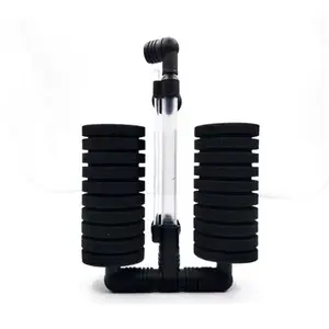 Aquarium Biological Sponge Filter, Biochemical Fish Tank Foam Sponge Filter, Xy-2822 Aquarium Filter, Efficient Water Purification