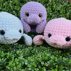 Crochet Manatee stuffies