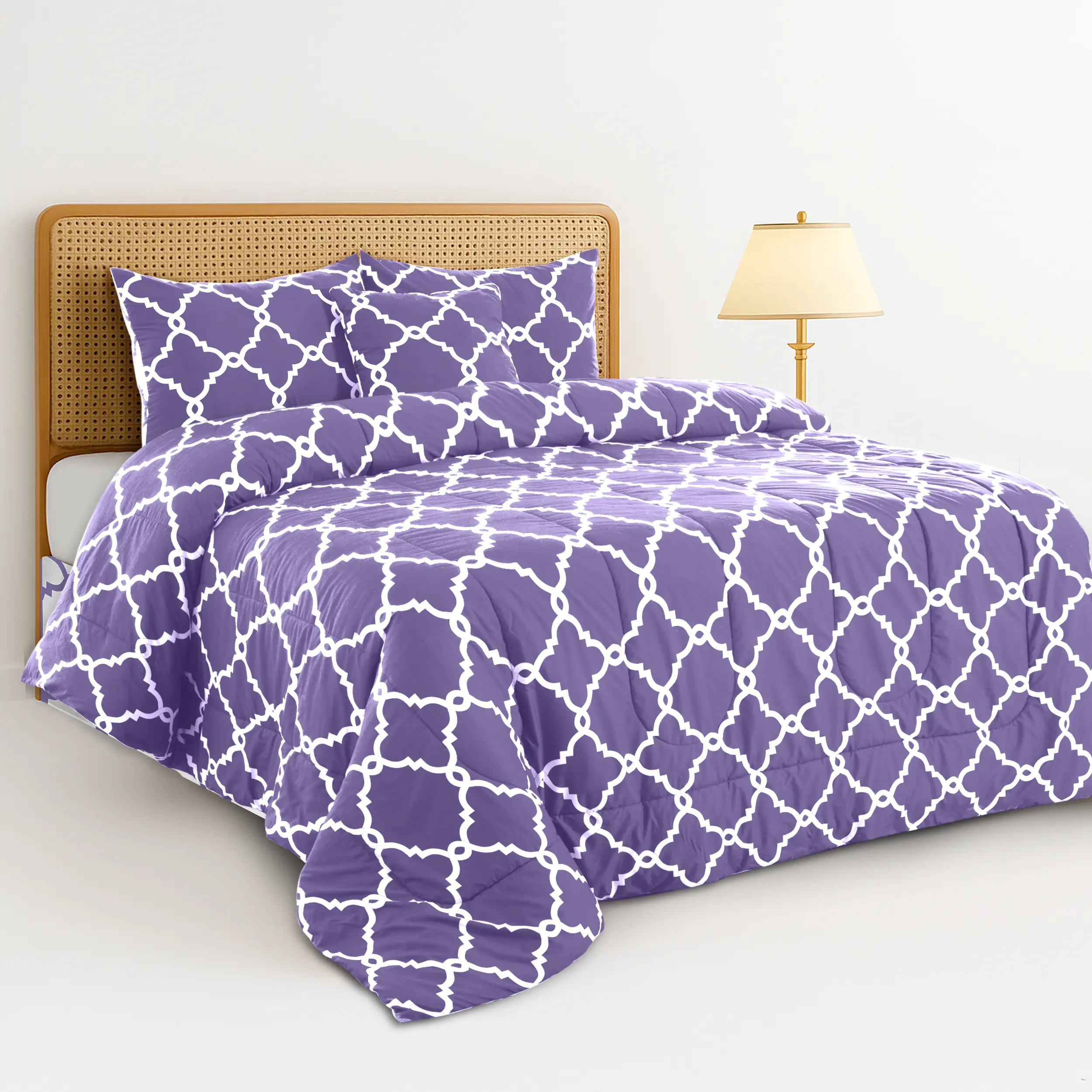 Quatrefoil Lavender