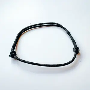 Handmade Minimalistic Bracelet with Adjustable Slipknot cord bracelet