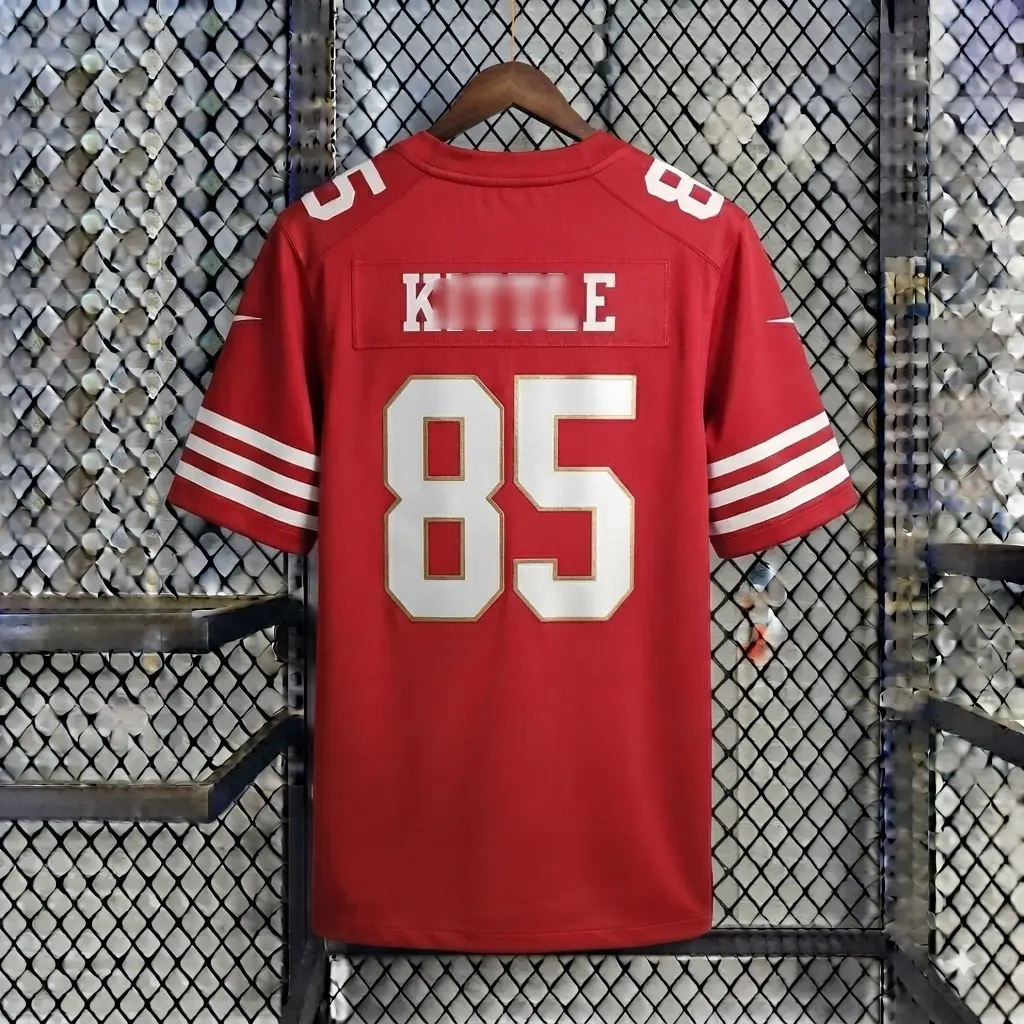 [TODAY SALE] #85Men's Scarlet Player Game Jersey, Football Jersey, Unisex Streetwear Style