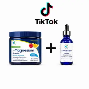 IFastFit Magnesium and Potassium supplement Bundle Pack duo dinámico potasio y magnesio Essential Minerals Muscle Function Relaxation Cardiovascular Health Healthy Heart