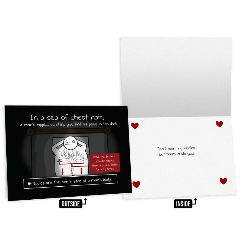 Nipples - NSFW Love & Friendship Greeting Card