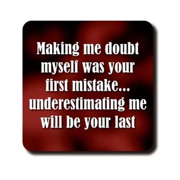 Inspirational Magnetic Quote, 202606. Use on your fridge, locker, office or anywhere to draw strength and motivation.