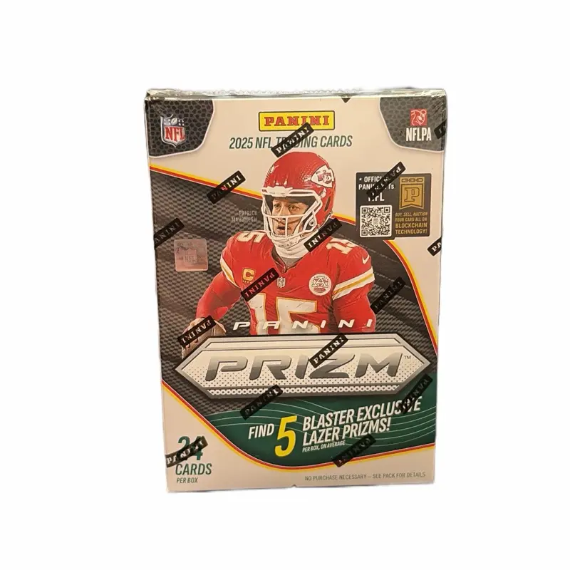 2025 Prizm Football Blaster Box Lazer Parallel! Sports Trading Cards Sports Card Pack
