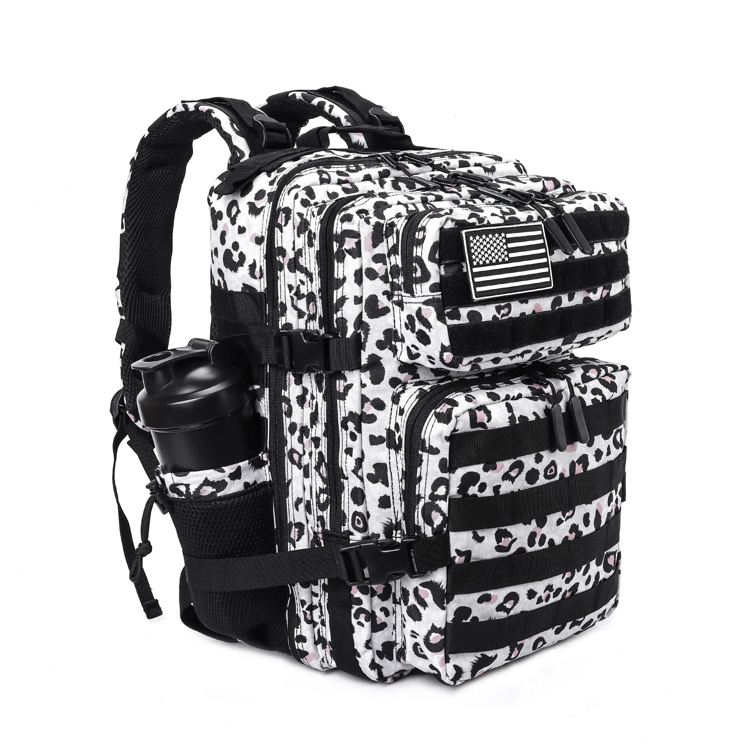 Tactical Military Backpack for Men and Women 25L Army Assault Pack Bag Small Rucksack with Bottle Holder gymsharkminibag