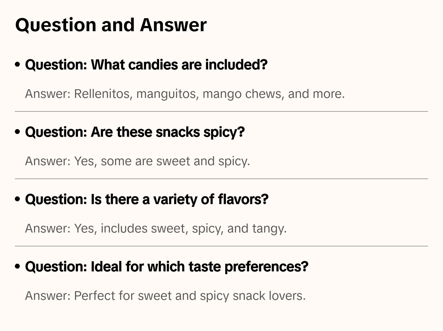 Paquete Culiacan candy bundle