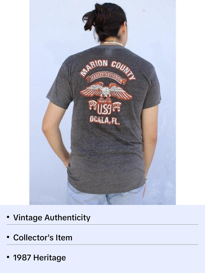 Vintage Harley Tee T0154