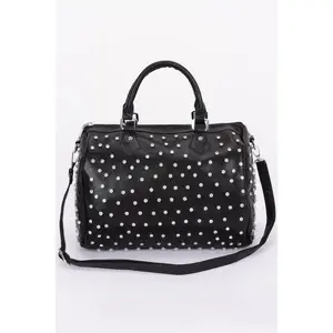 Rhinestone Studded Bowling Bag