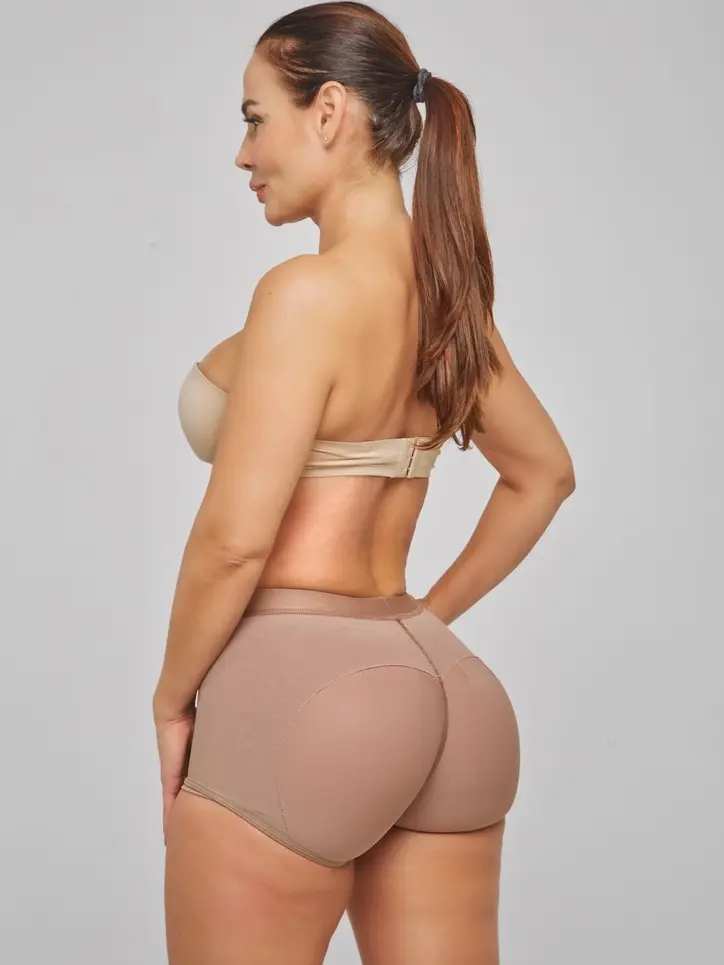 LIANA FASHION Women's Powernet Shapewear Boyshorts - Seamless Tummy Control Panties for Butt Lifting and Daily Wear